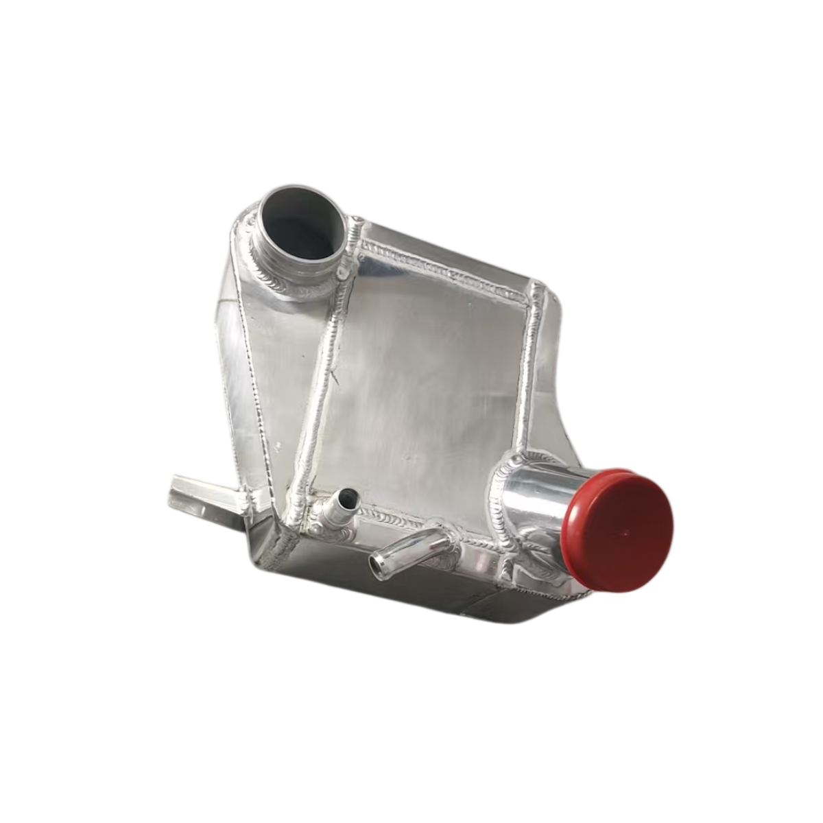 Ford 6.7L Powerstroke upgraded aluminum intercooler with 50% larger core for 2017–2026 Super Duty trucks