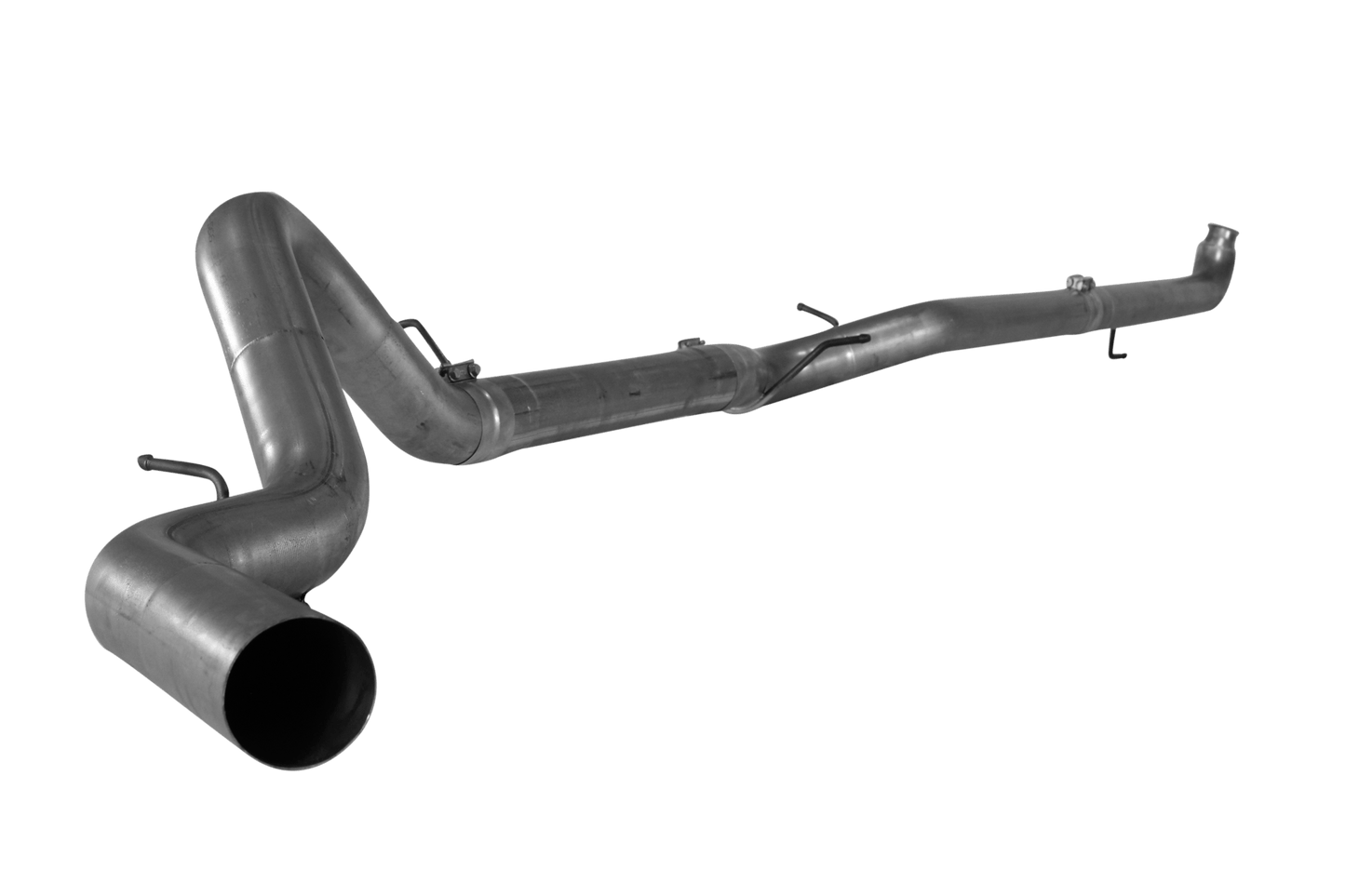 Black Bandit Race Exhaust 4-inch Downpipe-Back GM Duramax LMM Downpipe Back Exhaust (2007.5-2010)