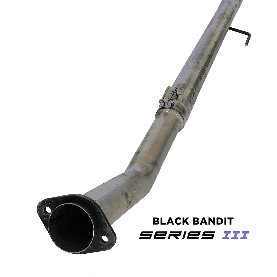 Black Bandit Race Pipe Ford Powerstroke 3.0L - Cat & DPF Delete Pipe (2018-2020)
