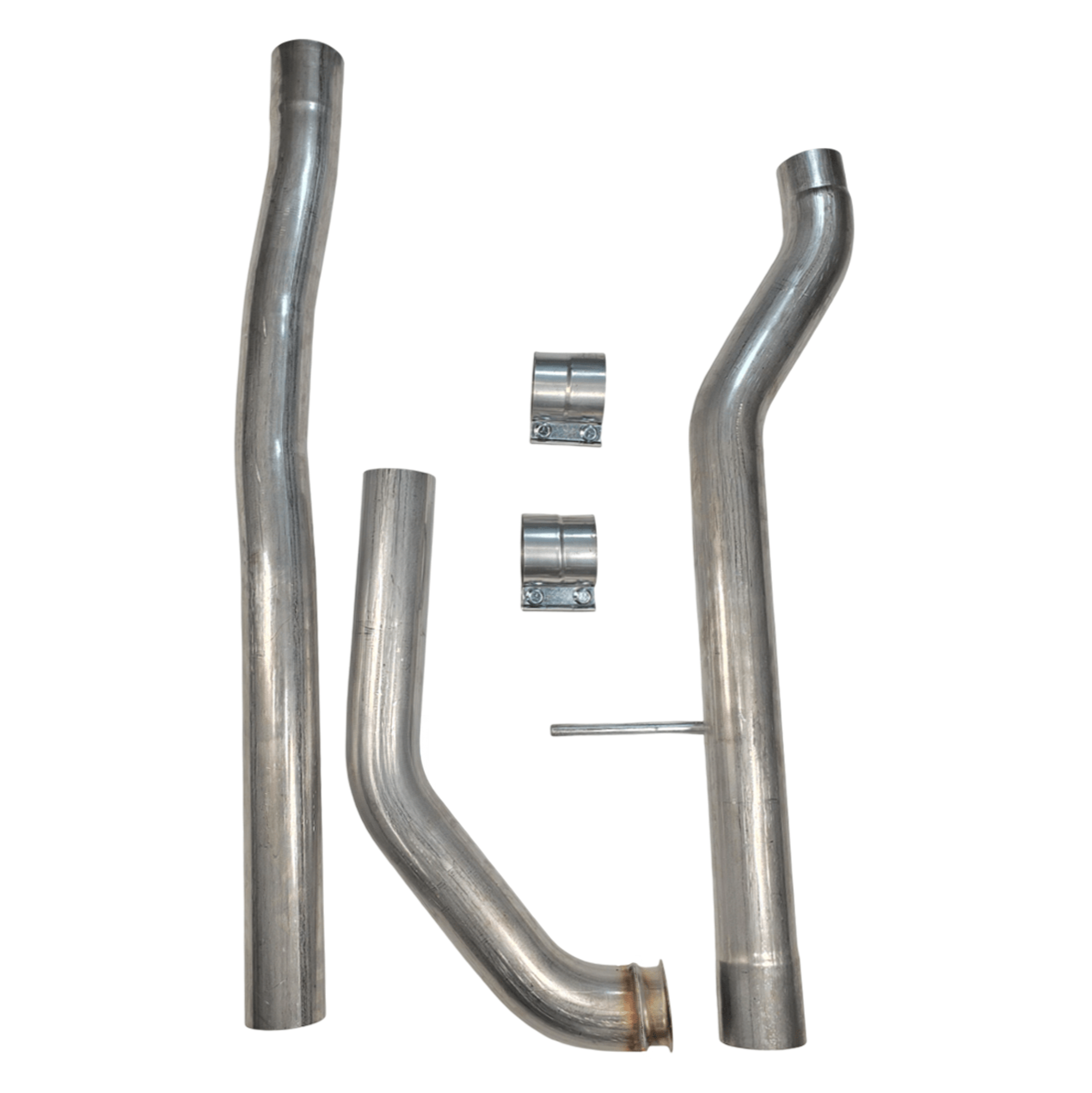 Black Bandit Race Pipe Stainless Steel Jeep Grand Cherokee EcoDiesel 3.0L - Cat & DPF Delete Pipe (2014-2018)