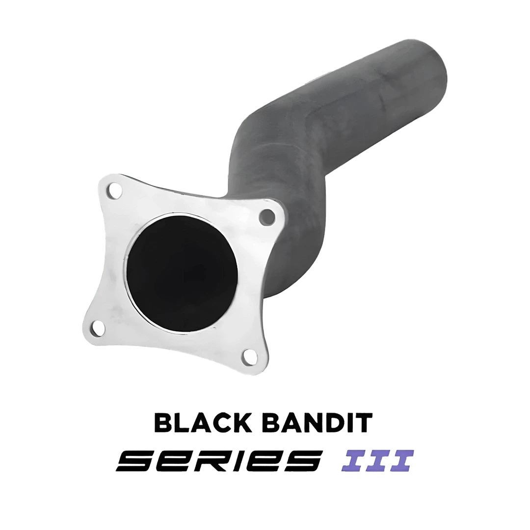 Black Bandit Race Pipes 304 Stainless Steel Ram Cummins 6.7L Cab & Chassis 4" SCR Urea Race Pipe Over 70" (2011-2012)