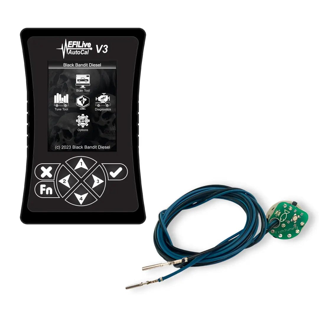 Black Bandit Tuner GM Duramax LB7 (2001-2004) GM Duramax 6.6L EFI Live AutoCal V3 DPF Delete Tuner (2001-2016)