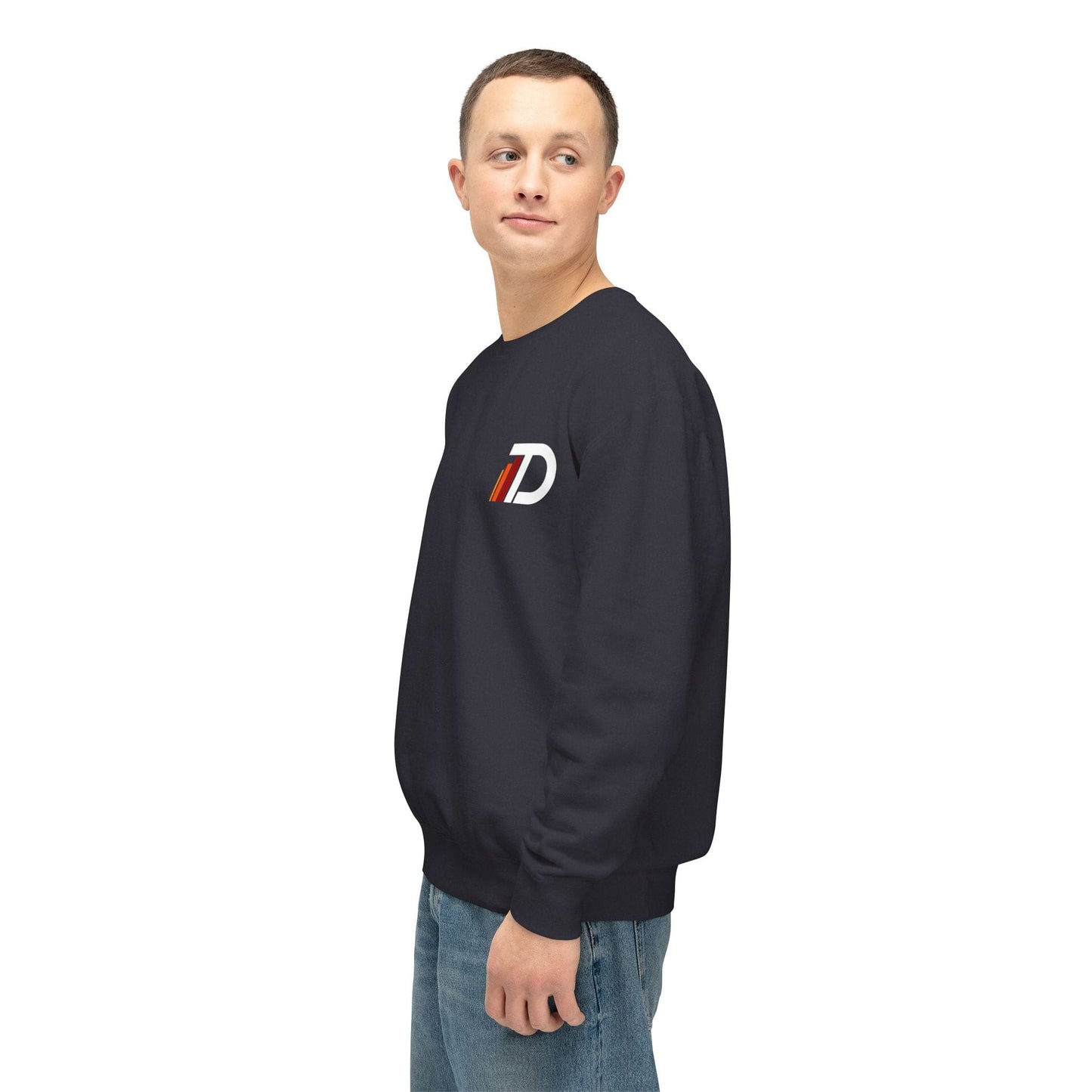 Printify Sweatshirt 'TD' Logo Crewneck Sweatshirt