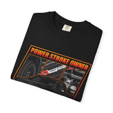 Printify T-Shirt Powerstroke Owner Truck T-Shirt — Diesel Pickup Graphic Tee