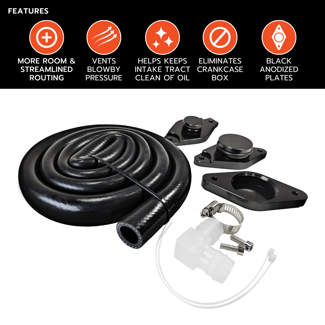 Tuner Depot Accessories GM Duramax LML - CCV Upgrade Kit (2012-2016)