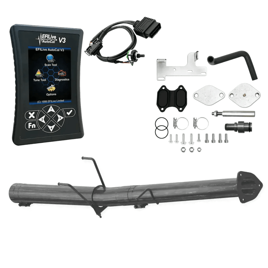 Tuner Depot All-in-one Kit 2013-2017 6.7L RAM Cummins (CME) / Delete Pipe / 409 Stainless Steel Ram Cummins 6.7L All-in-One DPF/DEF/EGR Delete Kit (2013-2024)