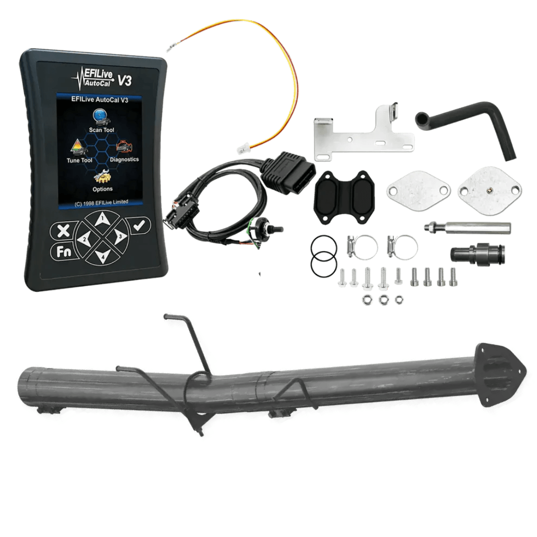 Tuner Depot All-in-one Kit 2018 6.7L RAM Cummins (CME) / Delete Pipe / 409 Stainless Steel Ram Cummins 6.7L All-in-One DPF/DEF/EGR Delete Kit (2013-2024)
