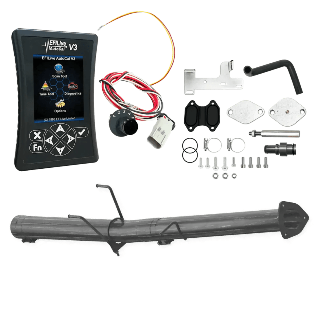 Tuner Depot All-in-one Kit 2019-2021 6.7L RAM Cummins (CMF) / Delete Pipe / 409 Stainless Steel Ram Cummins 6.7L All-in-One DPF/DEF/EGR Delete Kit (2013-2024)