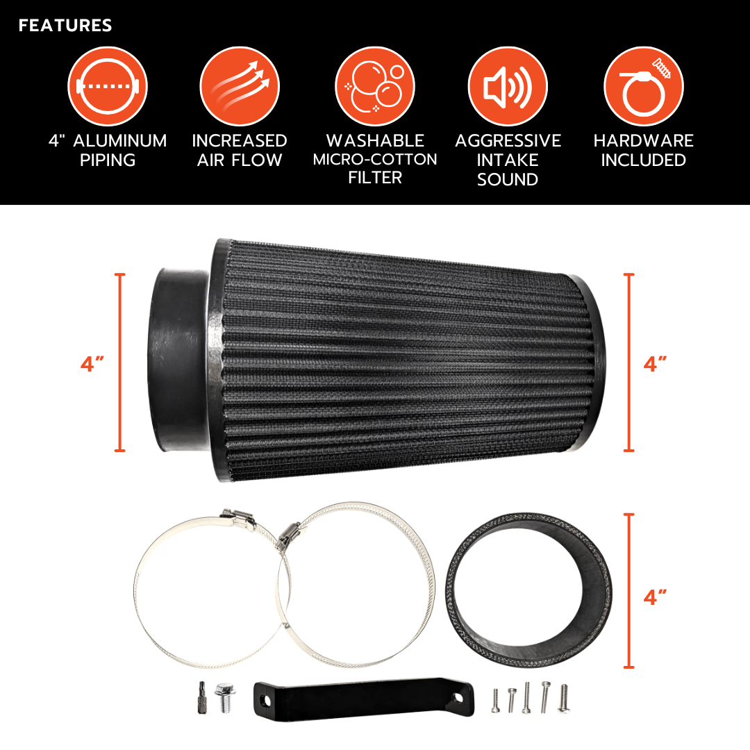 Tuner Depot Cold Air Intake GM Duramax 6.6L LML - Cold Air Intake (2013-2016)