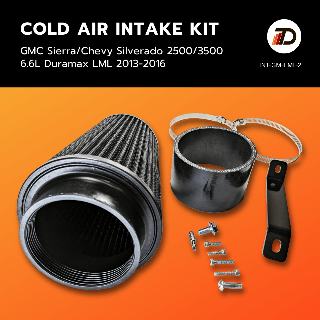 Tuner Depot Cold Air Intake GM Duramax 6.6L LML - Cold Air Intake (2013-2016)