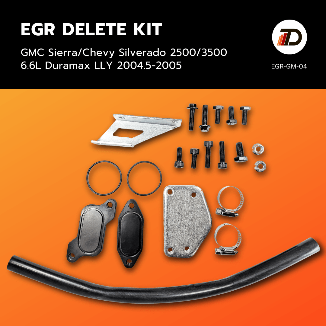 Tuner Depot EGR GM Duramax LLY 6.6L - EGR Delete Kit (2004.5-2005)
