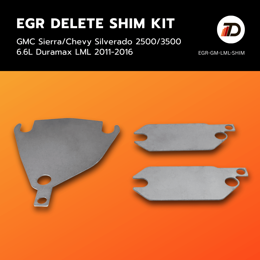 Tuner Depot EGR GM LML Duramax 6.6L - EGR Delete Shim Kit (2011-2016)