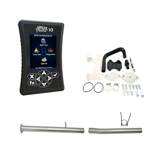 Tuner Depot 2013-2018 Ram Cummins 6.7L In One DPF/DEF/EGR Delete Kit w/Delete Pipe