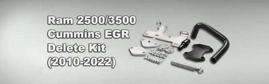 Ram 2500/3500 Cummins EGR Delete Kit (2010-2022) Cleaner, Cooler and More Efficient