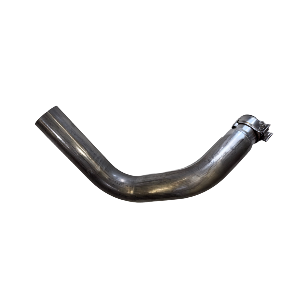 Curved 6.7 Powerstroke exhaust pipe section for Ford Super Duty