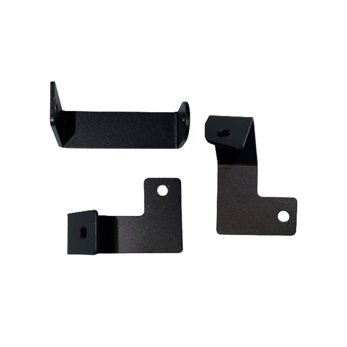 Mounting brackets for Ford 6.7L Powerstroke high-flow intake manifold installation