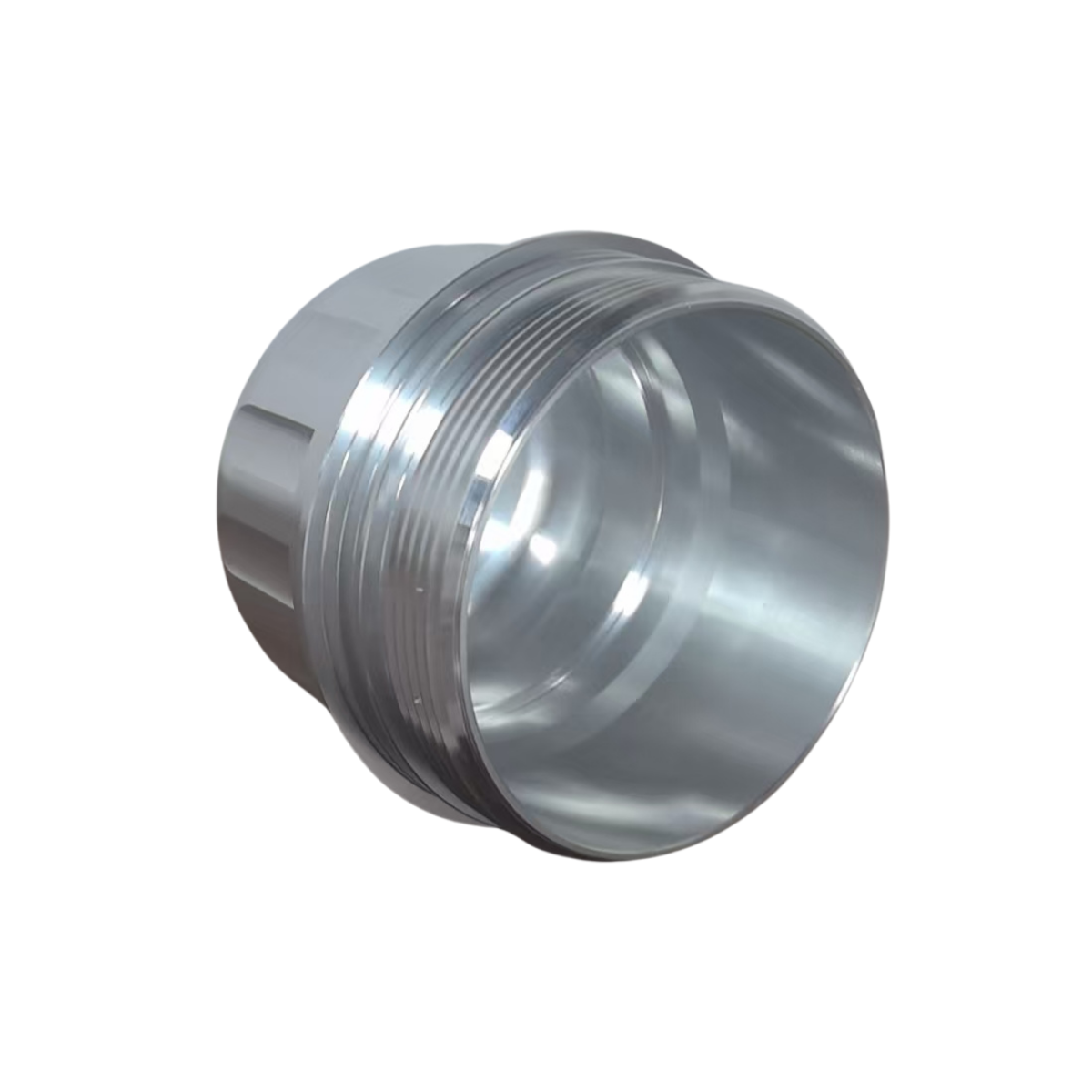 Bottom View of 6.6 Duramax L5p Fuel FIlter Cap Replacement on a white background