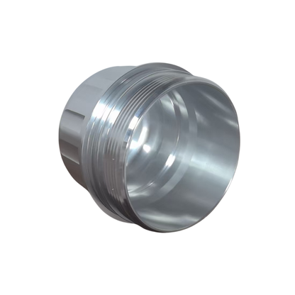 Bottom View of 6.6 Duramax L5p Fuel FIlter Cap Replacement on a white background