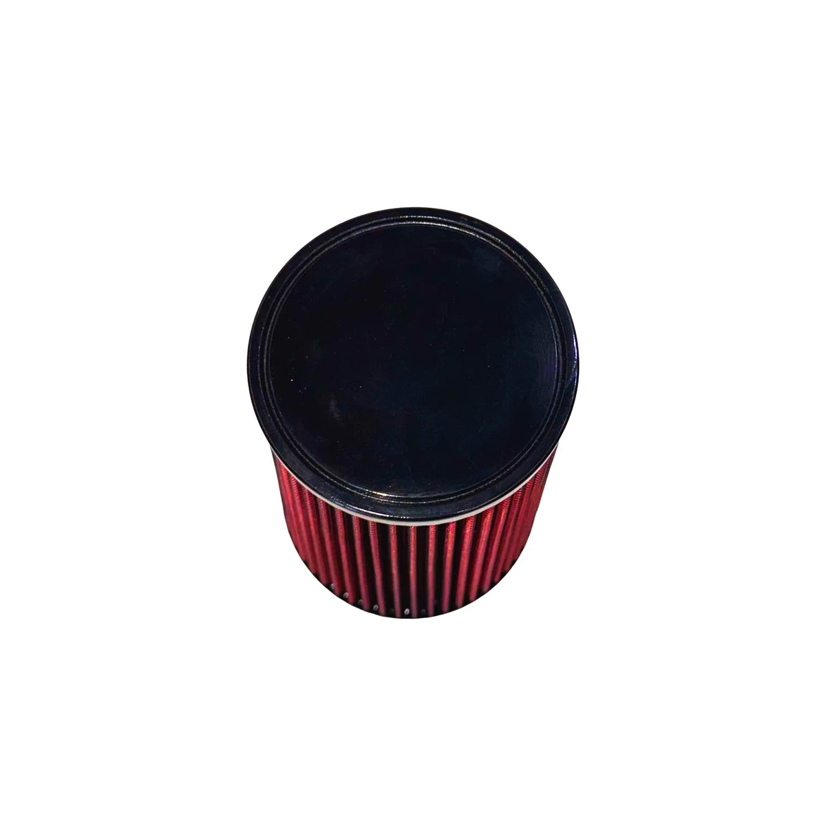 Close-up of cone air filter inlet for 2013–2018 Ram Cummins 6.7L cold air intake