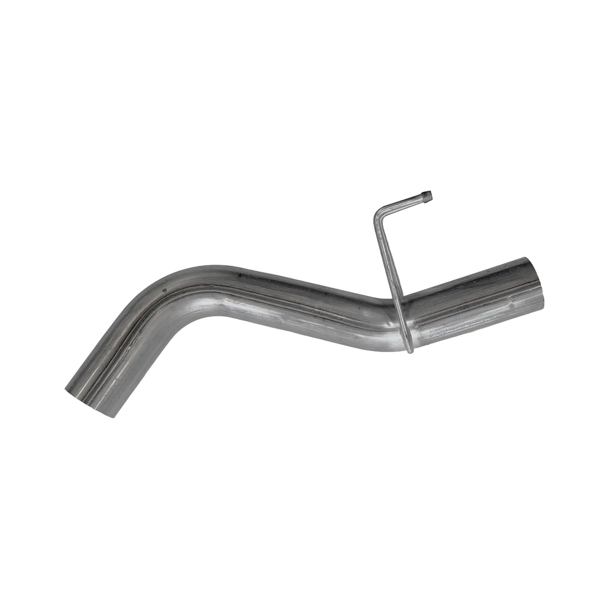 Curved 6.7L Powerstroke Cab Chassis exhaust pipe section with factory-style hanger for 2011–2019 Ford