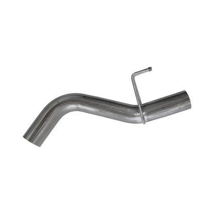 Curved 6.7L Powerstroke Cab Chassis exhaust pipe section with factory-style hanger for 2011–2019 Ford