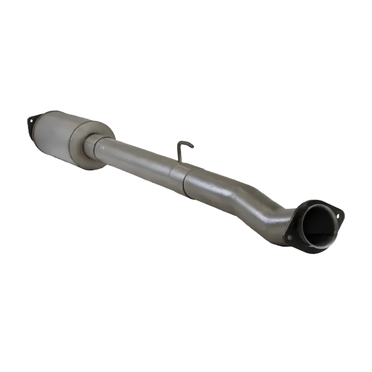 6.7L Powerstroke DPF DEF delete pipe with muffler for 2020-2022 Ford F450 and F550 Cab & Chassis trucks.