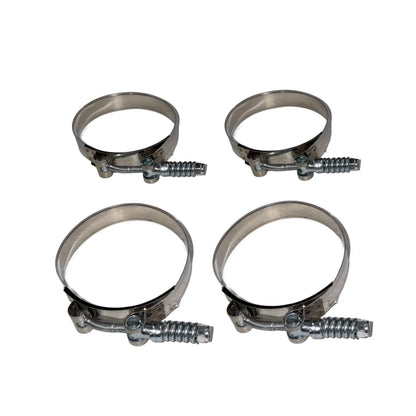 Clamps included with 6.4L Powerstroke cold side intercooler charge pipe kit