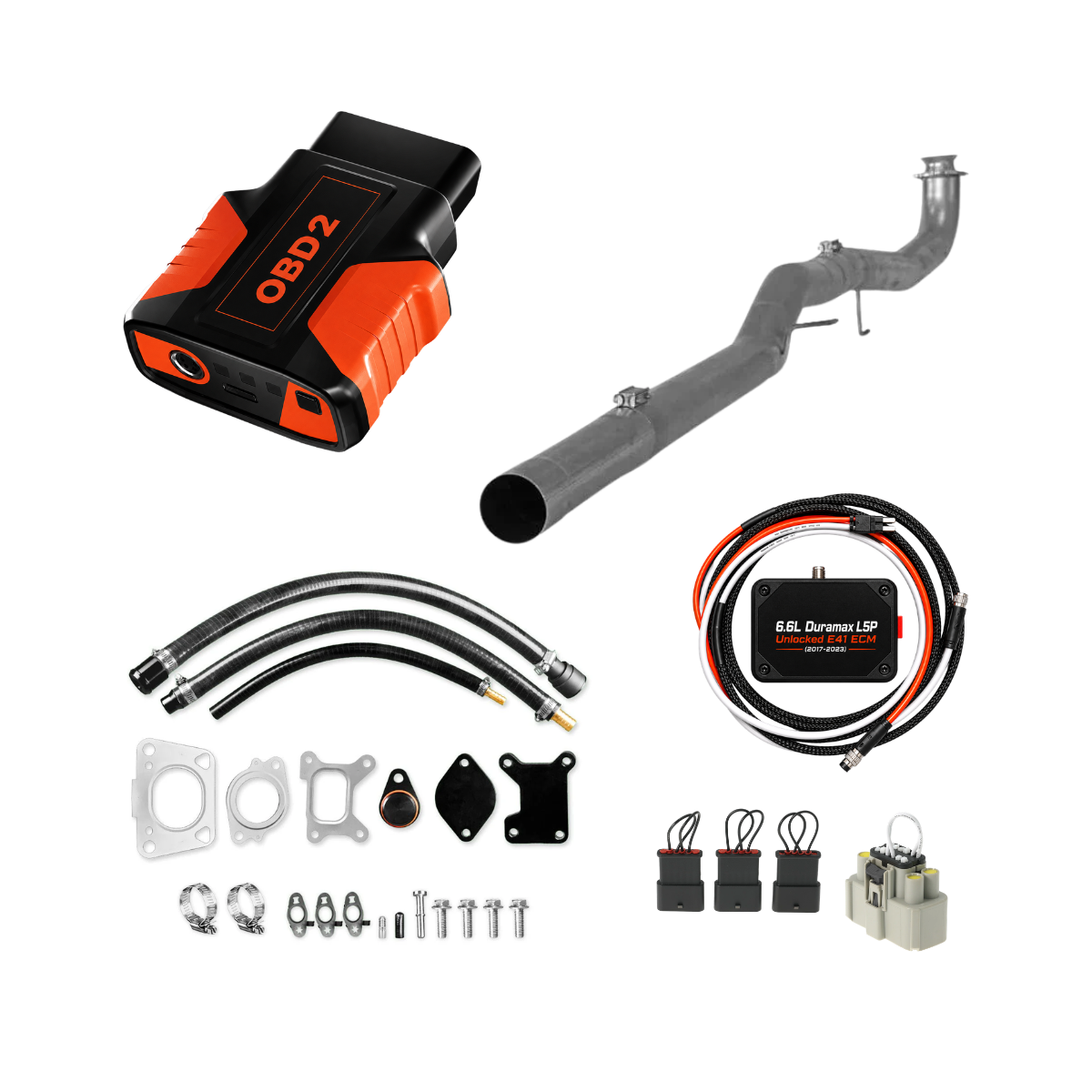 6.6L Duramax L5P Delete Kit | Complete DPF/DEF/EGR Delete | GM 2017–2025