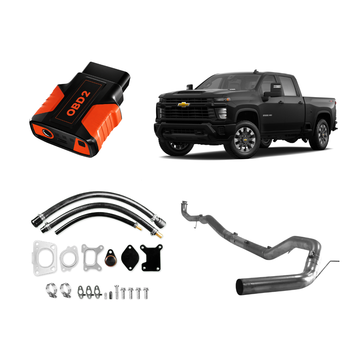6.6L Duramax L5P Delete Kit | Complete DPF/DEF/EGR Delete | GM 2017–2025