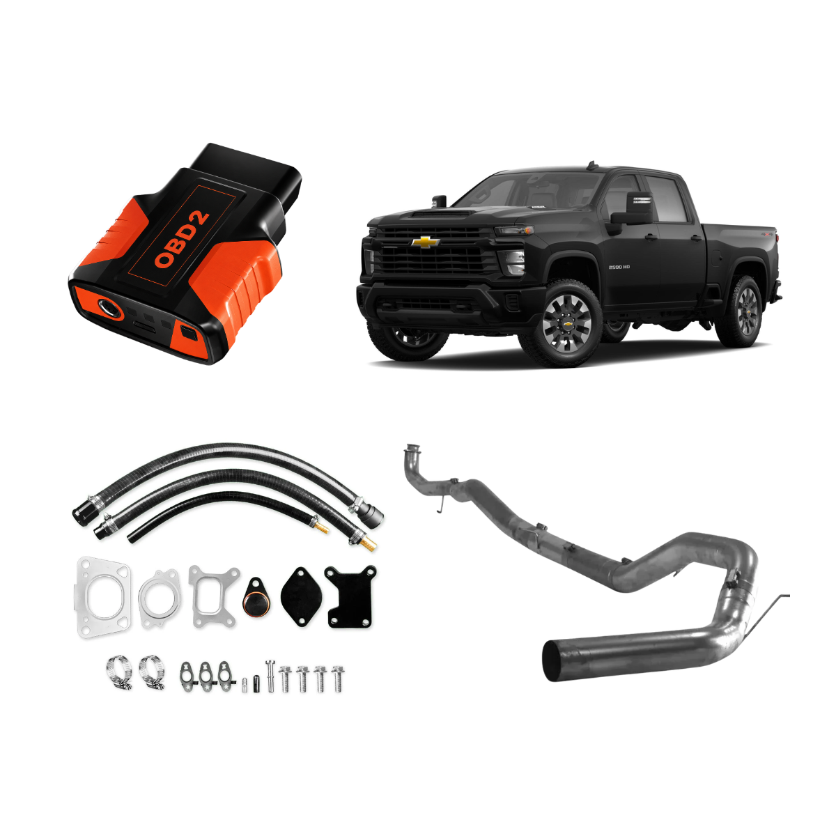 6.6L Duramax L5P Delete Kit | Complete DPF/DEF/EGR Delete | GM 2017–2025