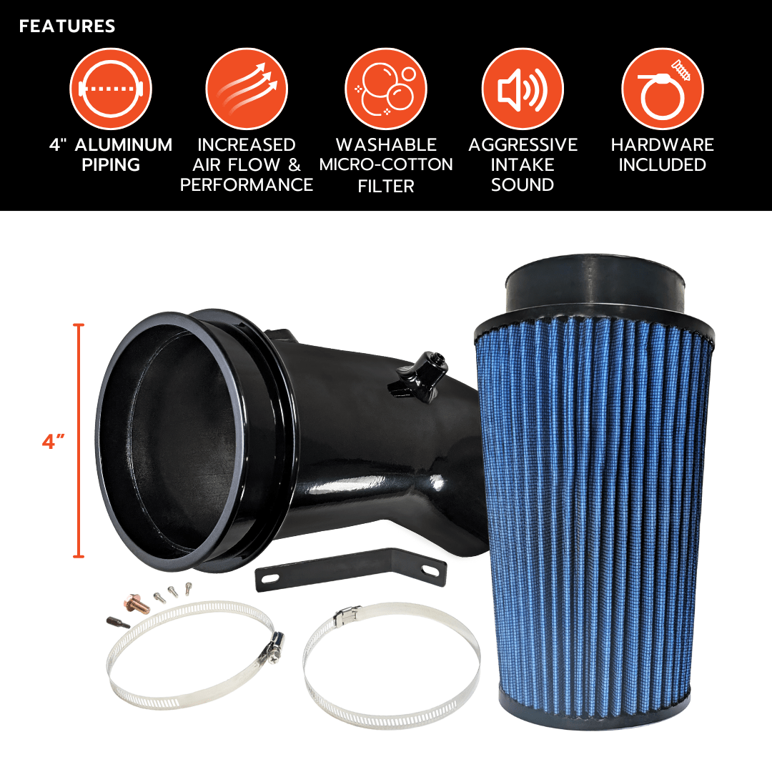 Black Bandit Cold Air Intake Ford Powerstroke 6.7L - Cold Air Intake Kit (2011-2016)