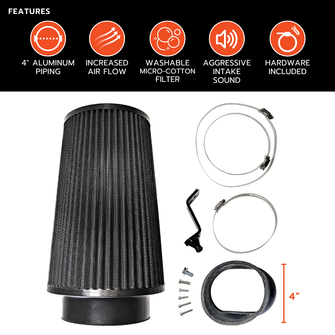 Black Bandit Cold Air Intake Ford Powerstroke 6.7L - Cold Air Intake Kit (2017-2019)