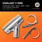 Black Bandit Coolant Y-Pipe Ram Cummins 6.7L - Aluminum Coolant Y-Pipe (2013-2019)