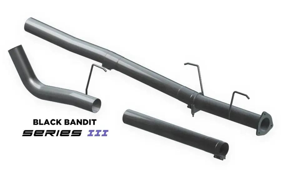 Black Bandit Delete Pipe 304 Stainless Steel Ram 6.7L Cab & Chassis Stainless Steel Cat & DPF Delete Pipe (2013-2021)