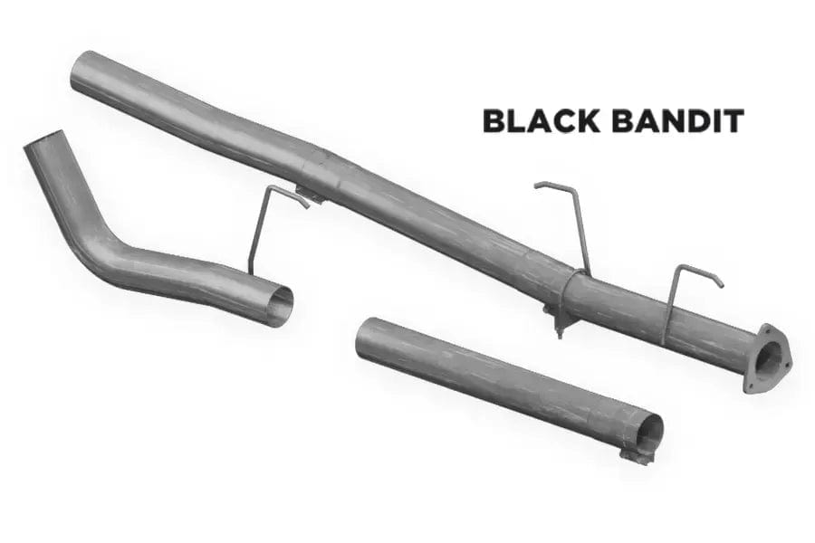 Black Bandit Delete Pipe 409 Stainless Steel Ram 6.7L Cab & Chassis Stainless Steel Cat & DPF Delete Pipe (2013-2021)