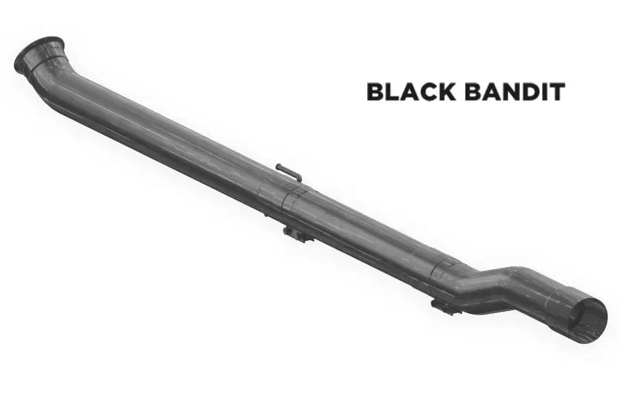 Black Bandit Delete Pipe 409 Stainless Steel Ram Cummins 6.7L Cat & DPF Delete Pipe (2019-2024)