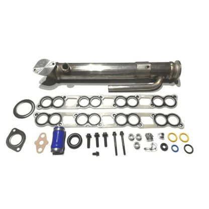 Black Bandit EGR 2003-2004 Ford Powerstroke 6.0L  -  EGR & Cooler Delete Kit Welded (2003-2007)