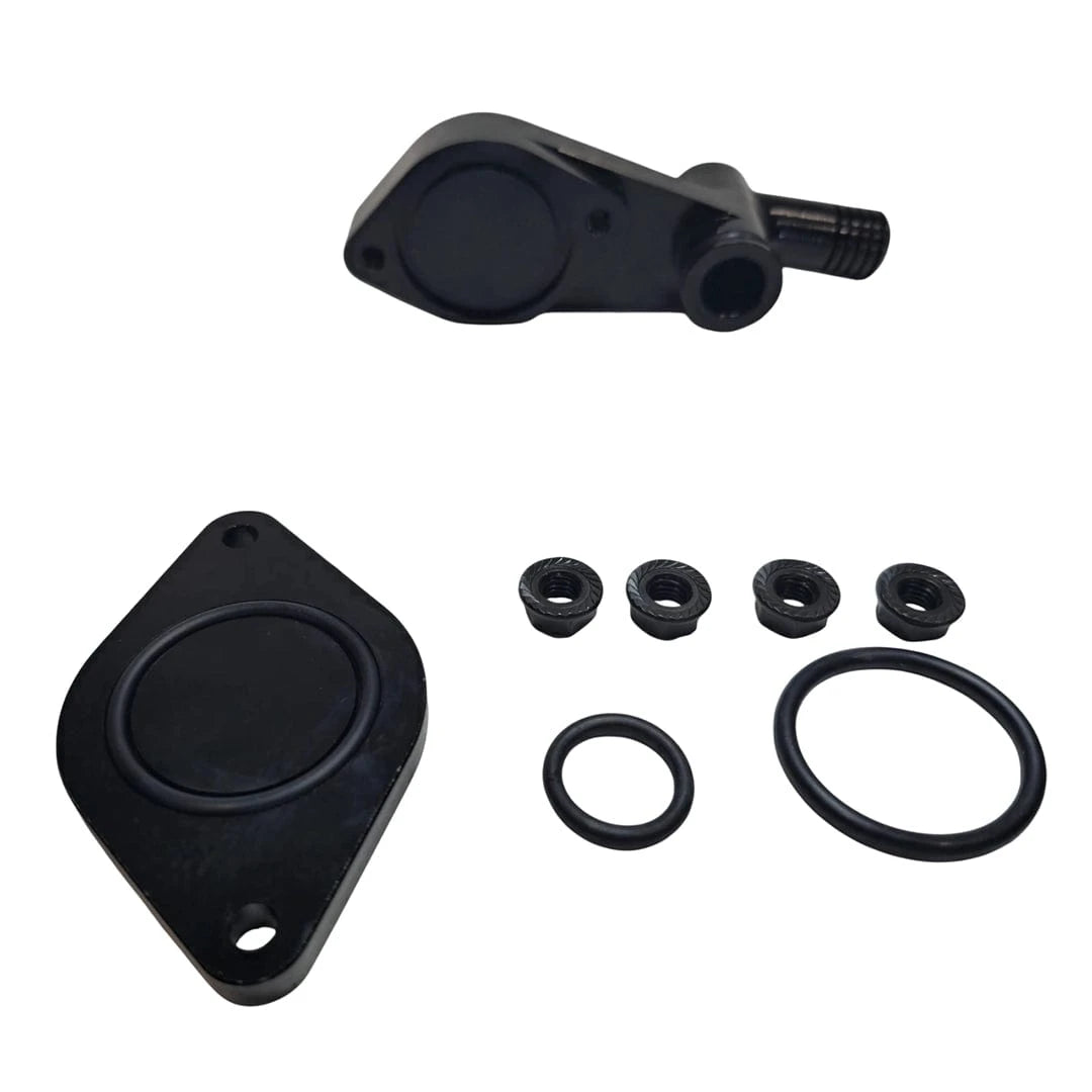 Black Bandit EGR Ford Powerstroke 6.0L EGR & Cooler Delete Kit with Up-pipe (2003-2007)