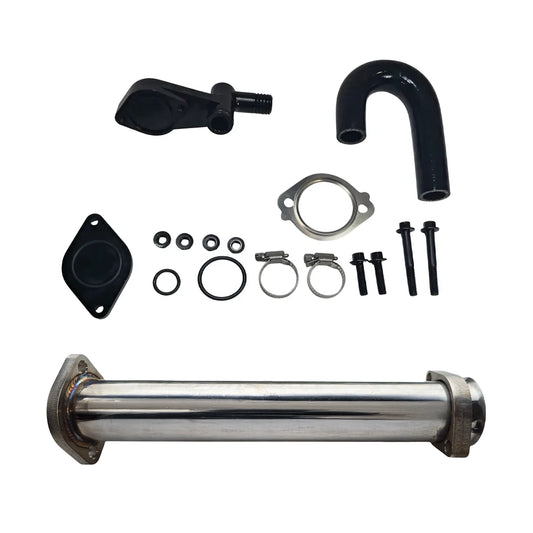 Black Bandit EGR Ford Powerstroke 6.0L EGR & Cooler Delete Kit with Up-pipe (2003-2007)