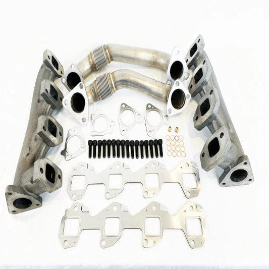 Black Bandit EGR GM Duramax 6.6L Exhaust Manifold Kit w/ Up-Pipe (2001-2016)