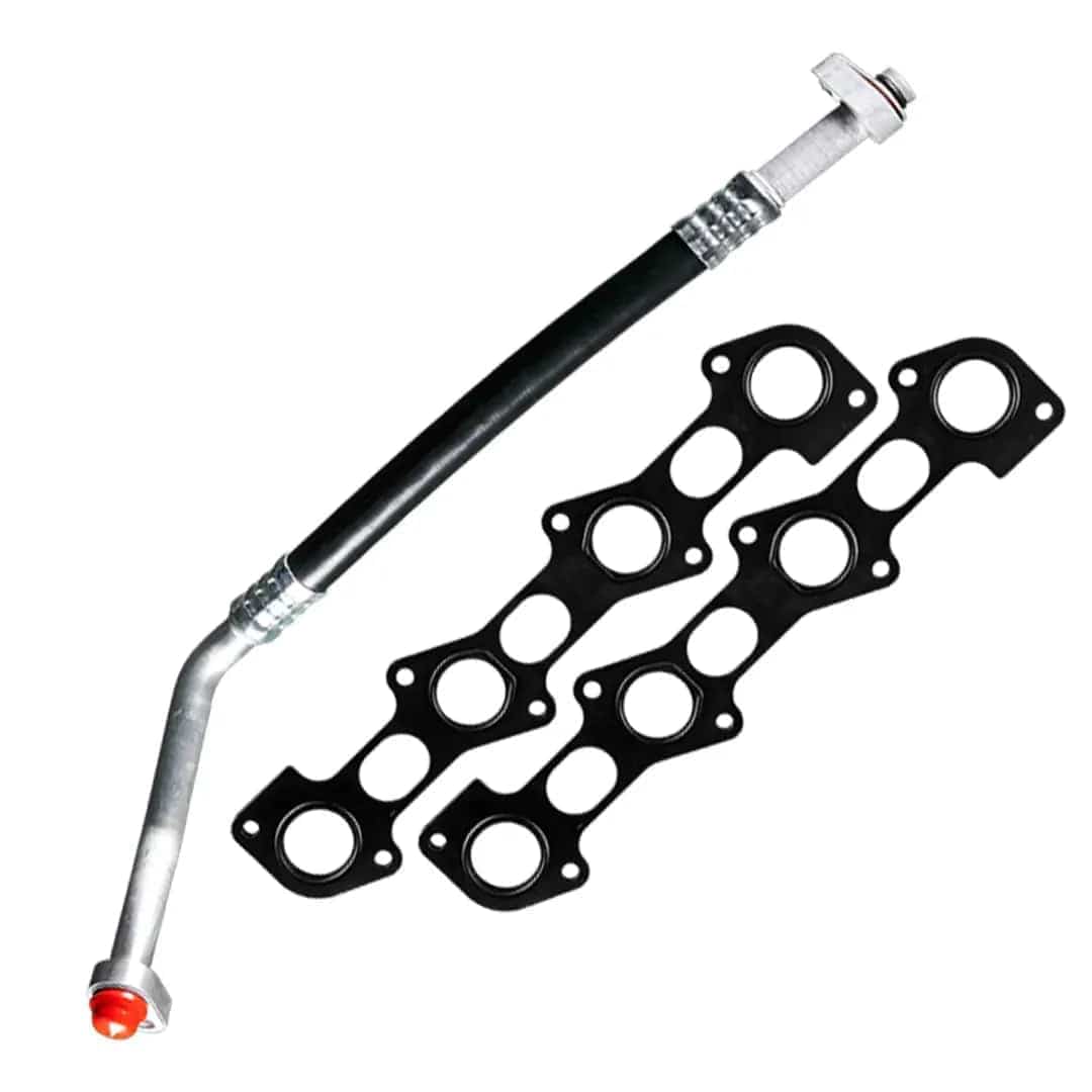 Black Bandit Exhaust Manifold Kit Ford Powerstroke 6.4L - Exhaust Manifold Kit w/ Up-pipe (2008-2010)