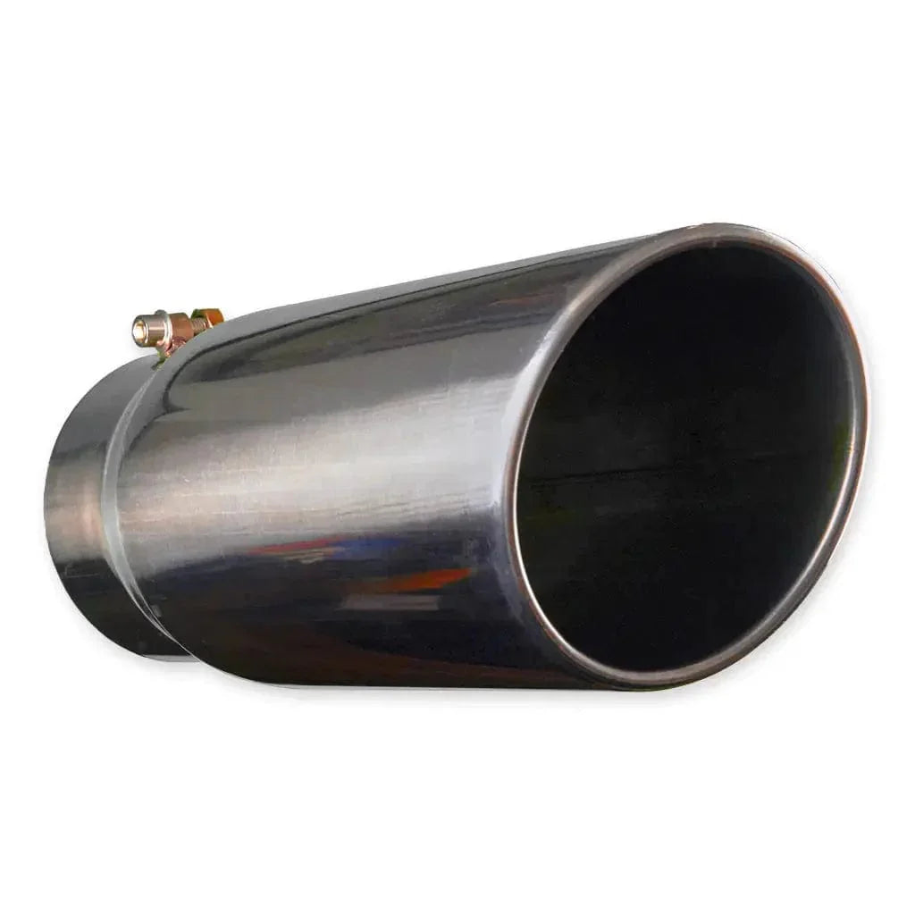 thumbnail image 2 of Motion Raceworks Black Anodized Exhaust Trim Ring – 5" Exhaust W/ Rivets – Bullhorn Turbo 5.5" ID 2 of 6