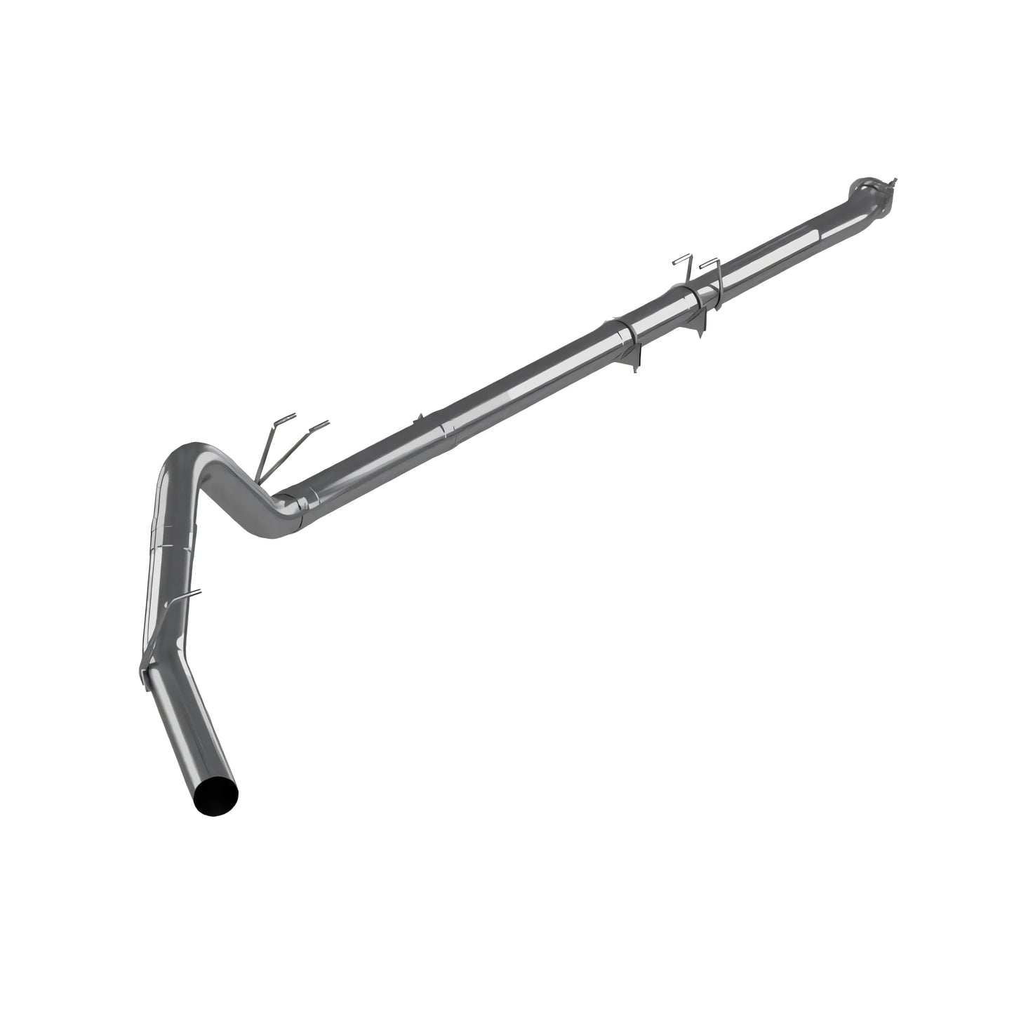 Black Bandit Race Exhaust 2011-2022 / 409 Stainless Steel Ford Powerstroke 6.7L Cab & Chassis 4" Downpipe-Back Stainless Steel Exhaust (2011-2025)