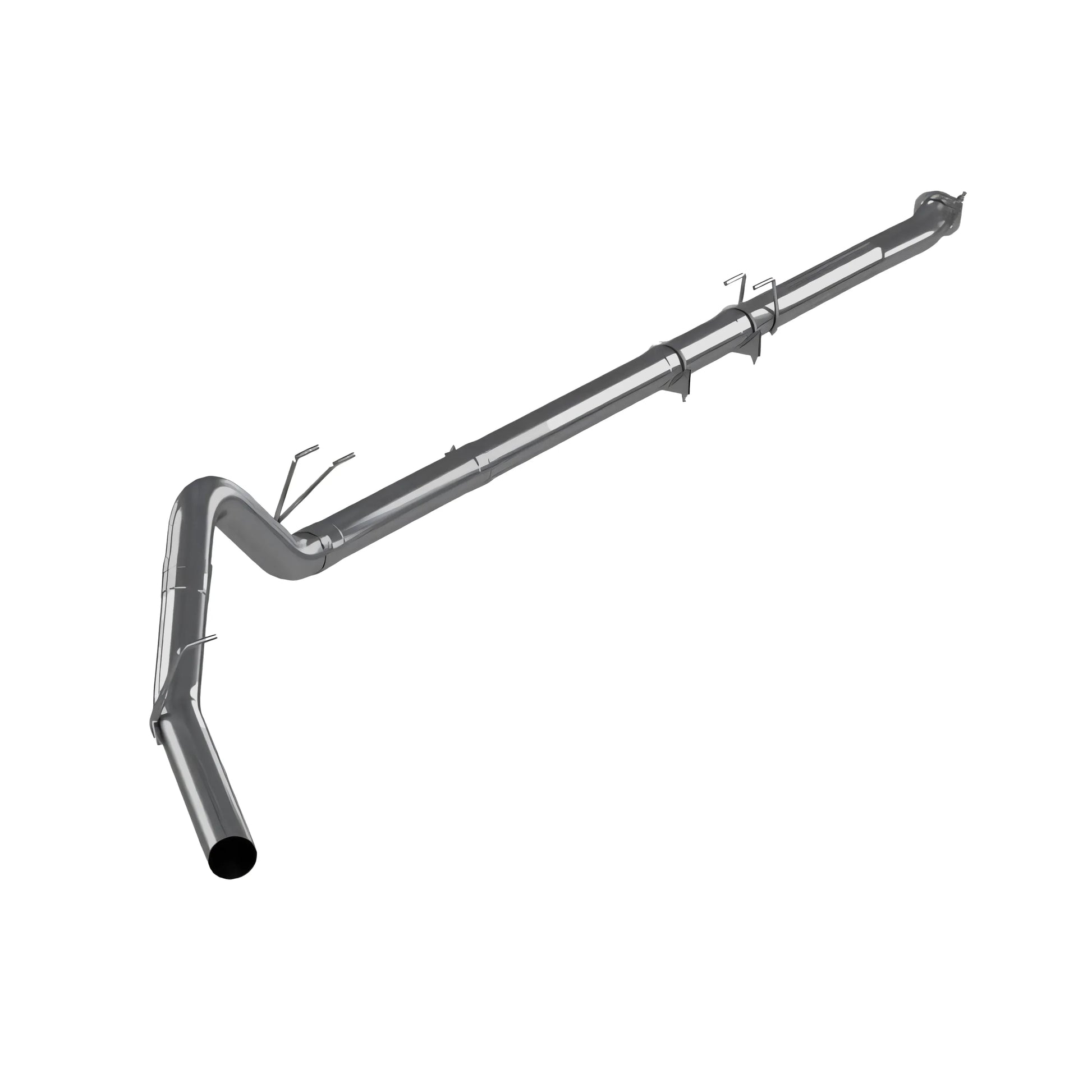 Black Bandit Race Exhaust 2011-2022 / 409 Stainless Steel Ford Powerstroke 6.7L Cab & Chassis 4" Downpipe-Back Stainless Steel Exhaust (2011-2025)