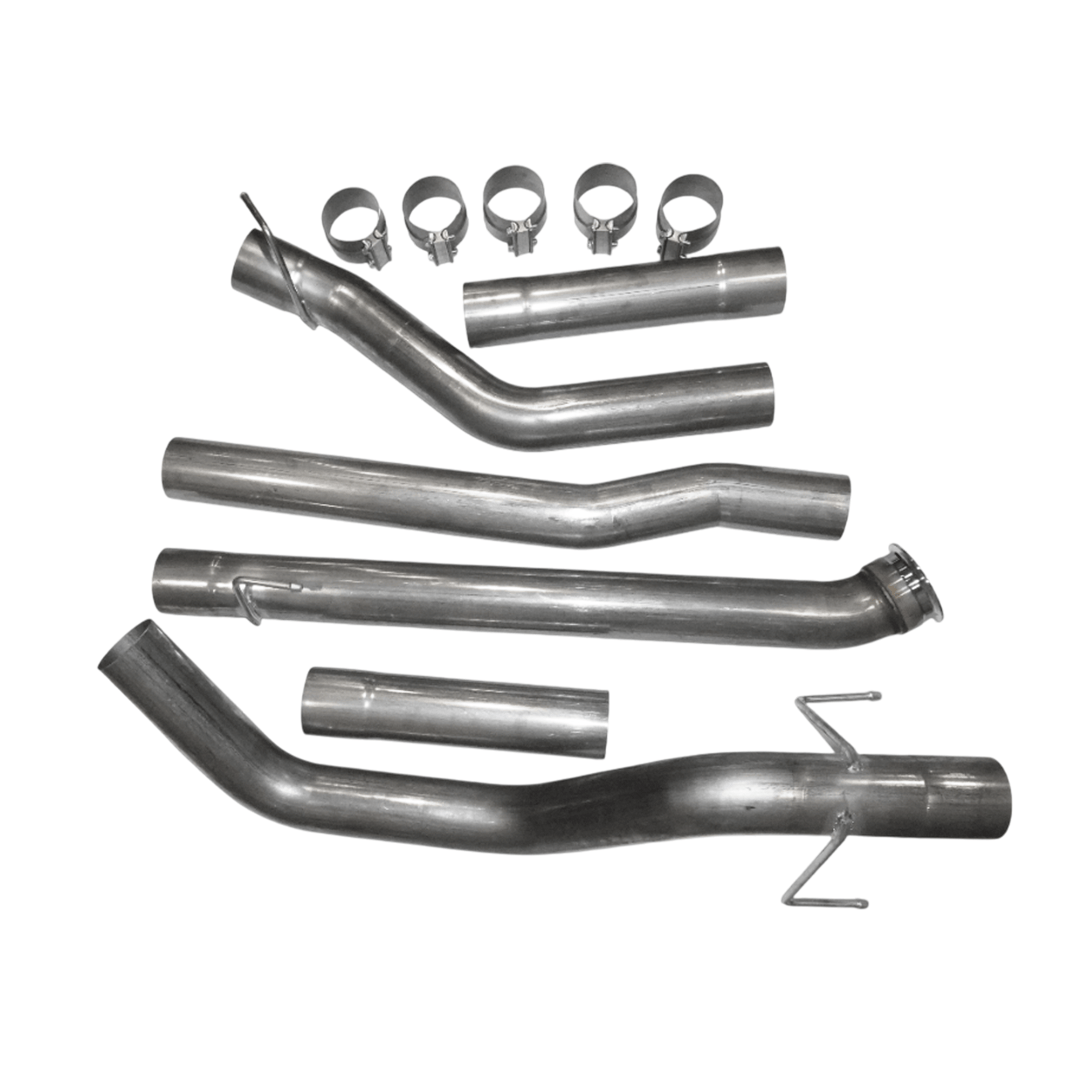 Black Bandit Race Exhaust 4-inch Downpipe Back Ram Cummins 6.7L Downpipe Back Exhaust System (2019-2024)