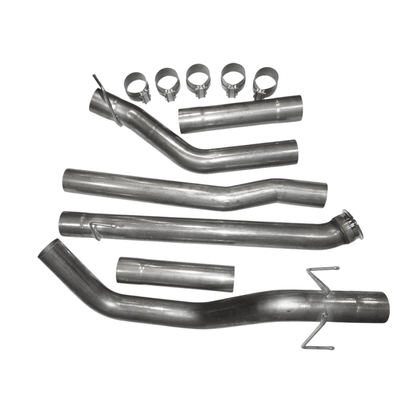 Black Bandit Race Exhaust 4-inch Downpipe Back Ram Cummins 6.7L Downpipe Back Exhaust System (2019-2024)