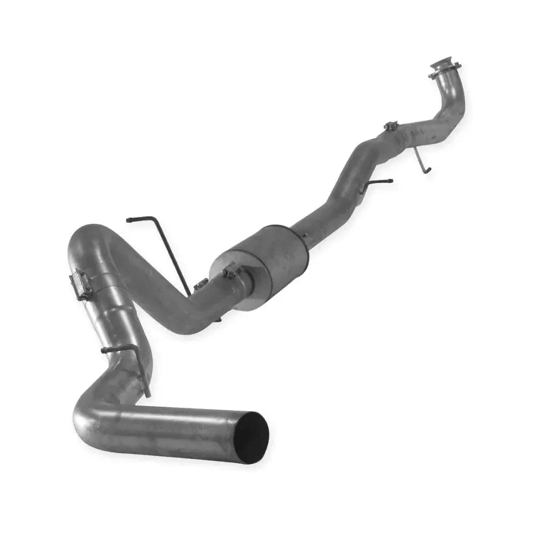 Black Bandit Race Exhaust 4-inch / With Muffler GM Duramax L5P - Down-pipe Back Race Exhaust System (2017-2023)