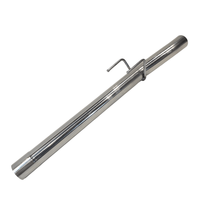 Mercedes Sprinter 3.0L 3-inch exhaust pipe section with welded mounting brackets