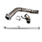 Black Bandit Race Pipe 2023-2024 / 409 Stainless Steel Ford Powerstroke 6.7L - Cat & DPF Delete Pipe (2011-2024)