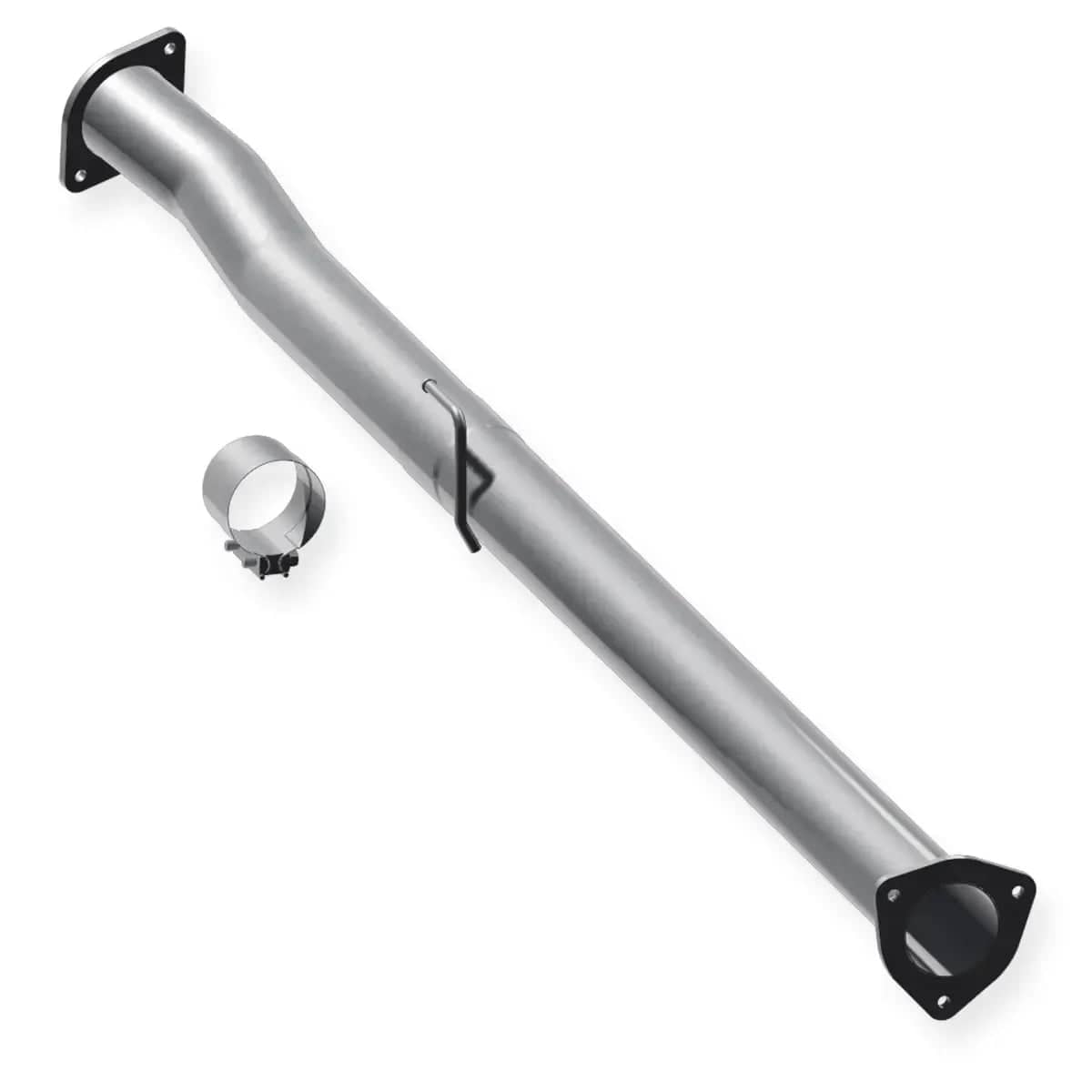 Black Bandit Race Pipe 304 Stainless Steel Ford Powerstroke 6.7L – Cat & DPF Delete Pipe (2011-2024)